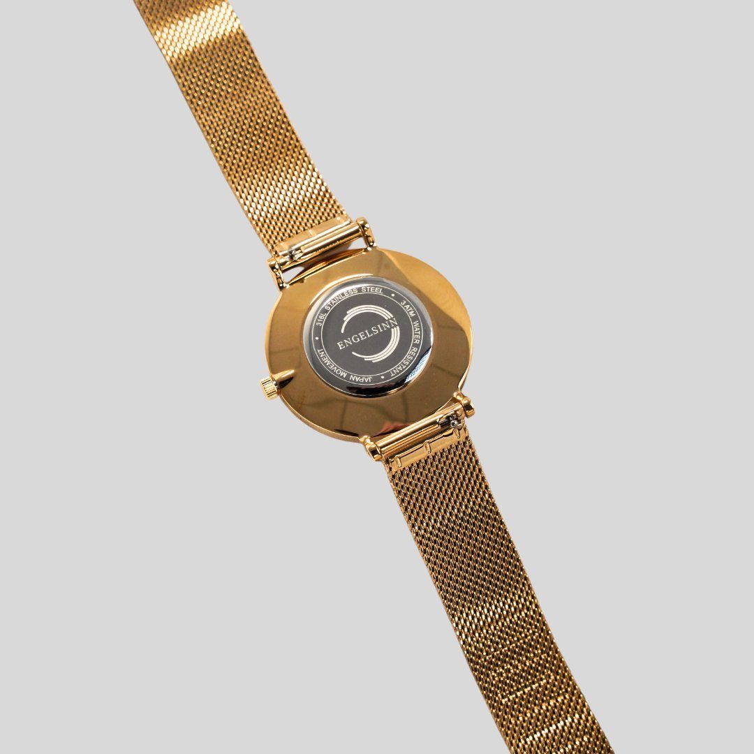 ENGELSINN Quarzuhr Schmuck Armbanduhr Edelstahl Kira inkl. Geschenkbox