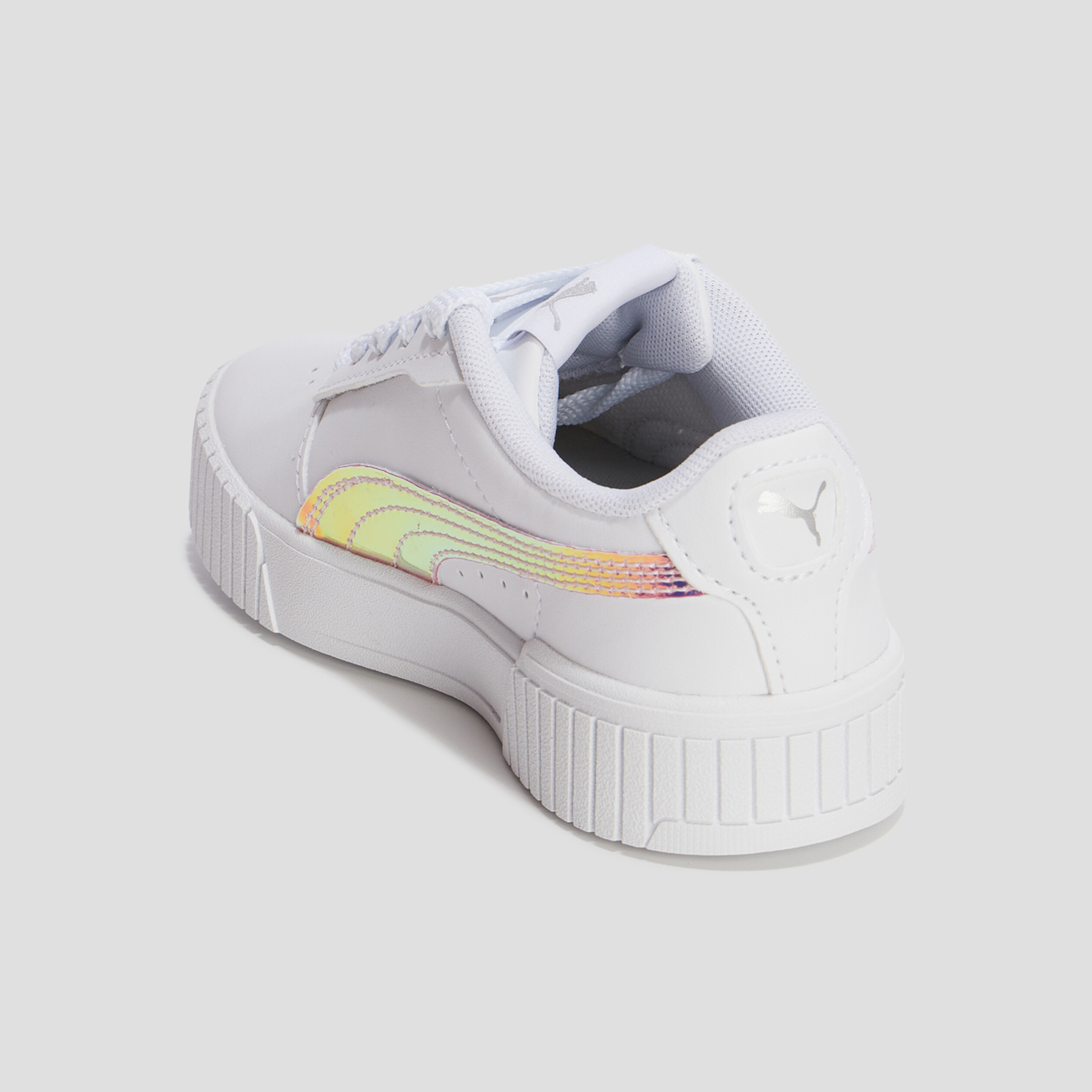 Tennis à lacets Carina Puma blanc fille | La Halle