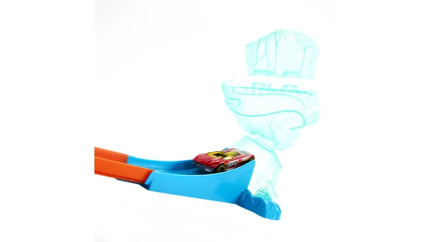 Hot Wheels Track Builder Eis-Crash Set