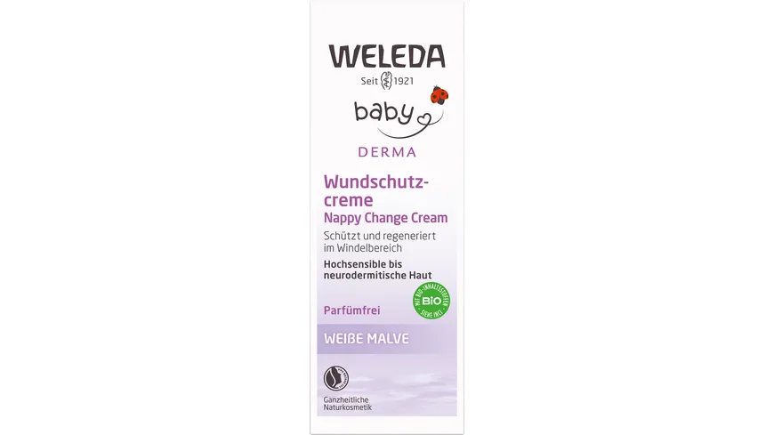 WELEDA BABY DERMA WEIßE MALVE Wundschutzcreme 50 ml