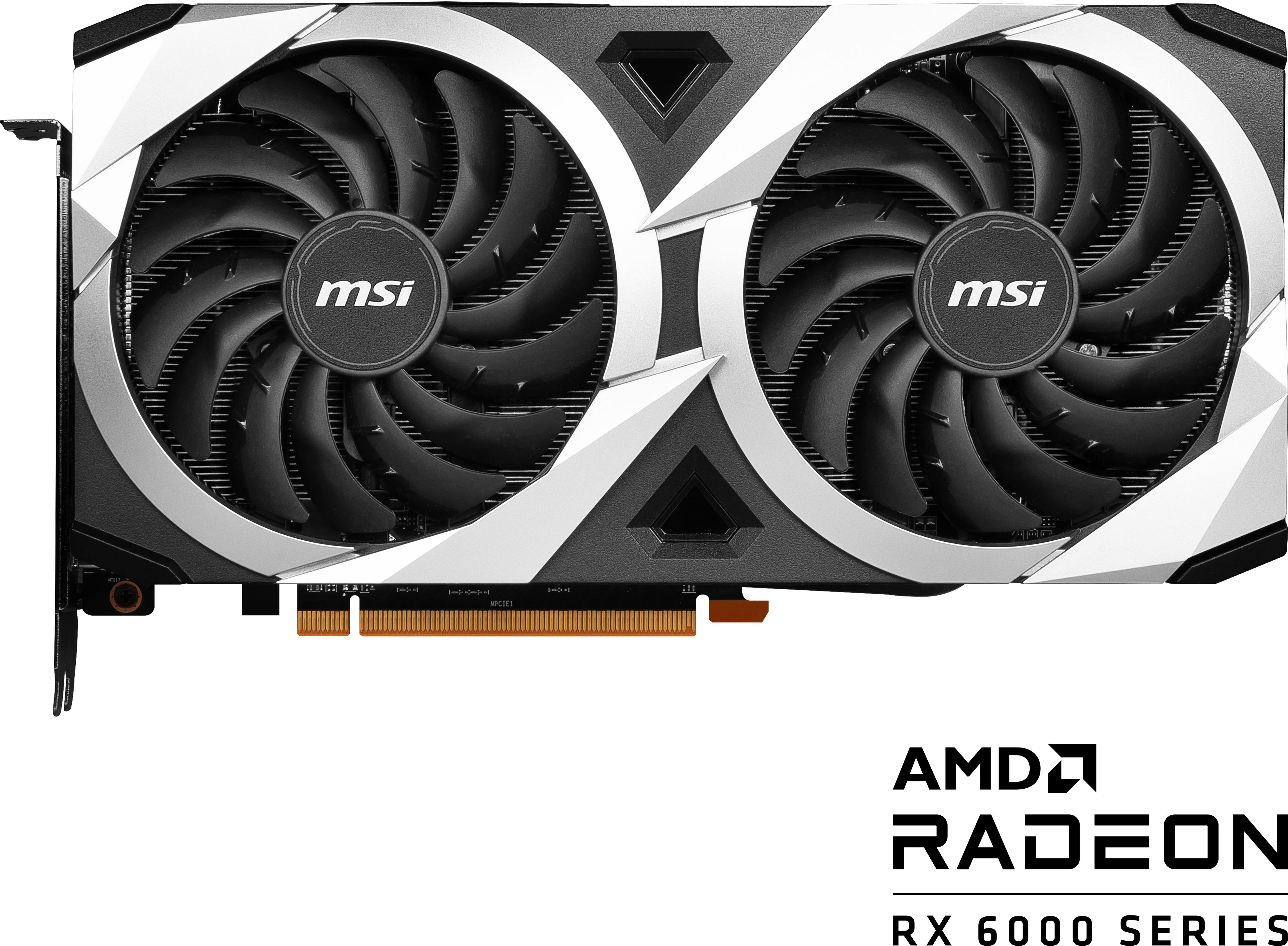 MSI Radeon RX 6750 XT MECH 2X 12G OC Grafikkarte (12 GB, GDDR6)