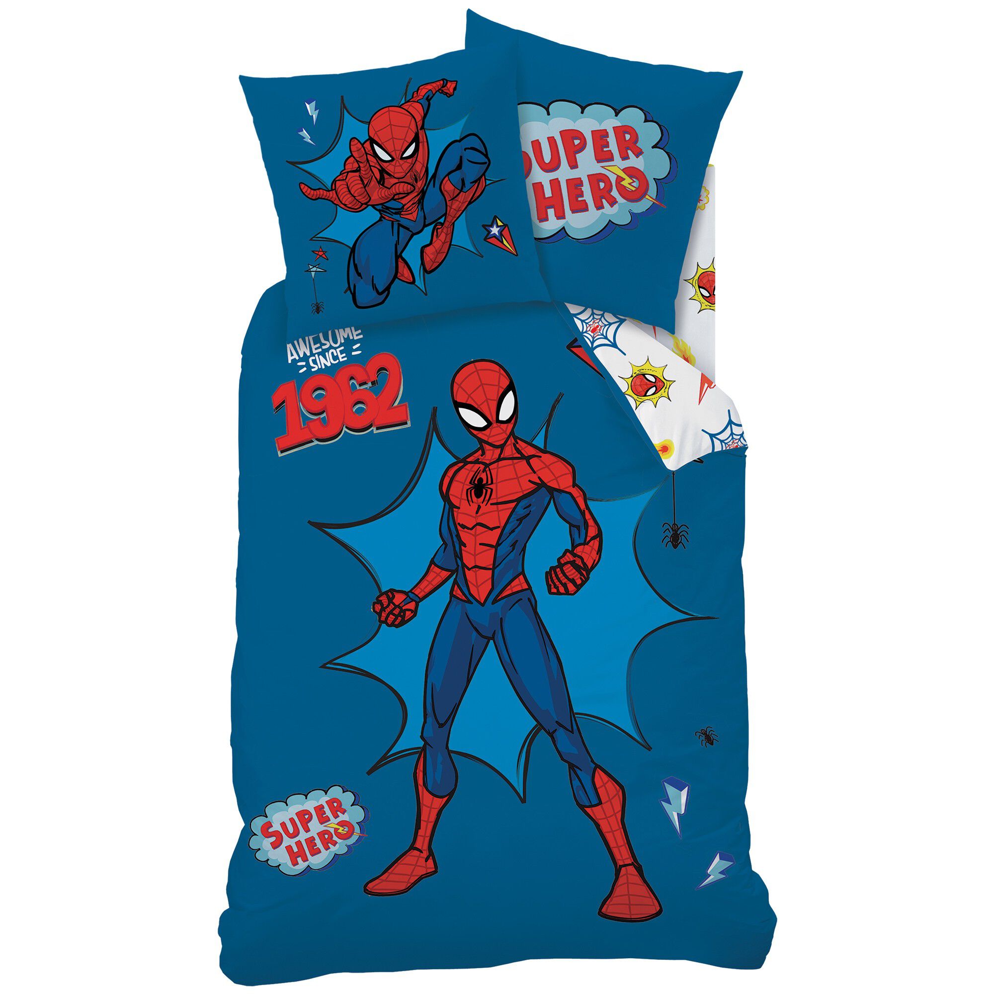 Parure de lit Spiderman super hero