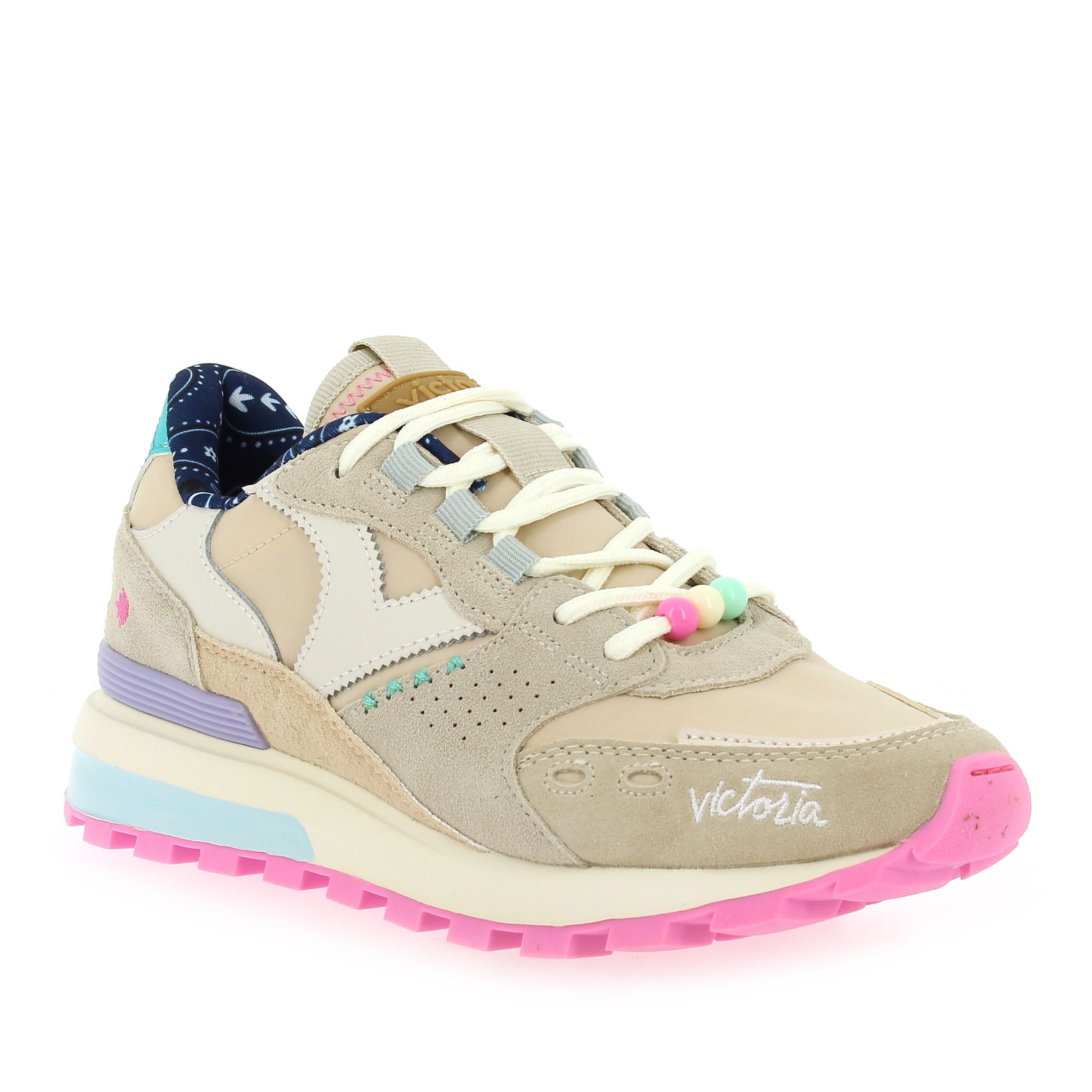 Victoria  LUNA MULTICOLORE - Beige Multi