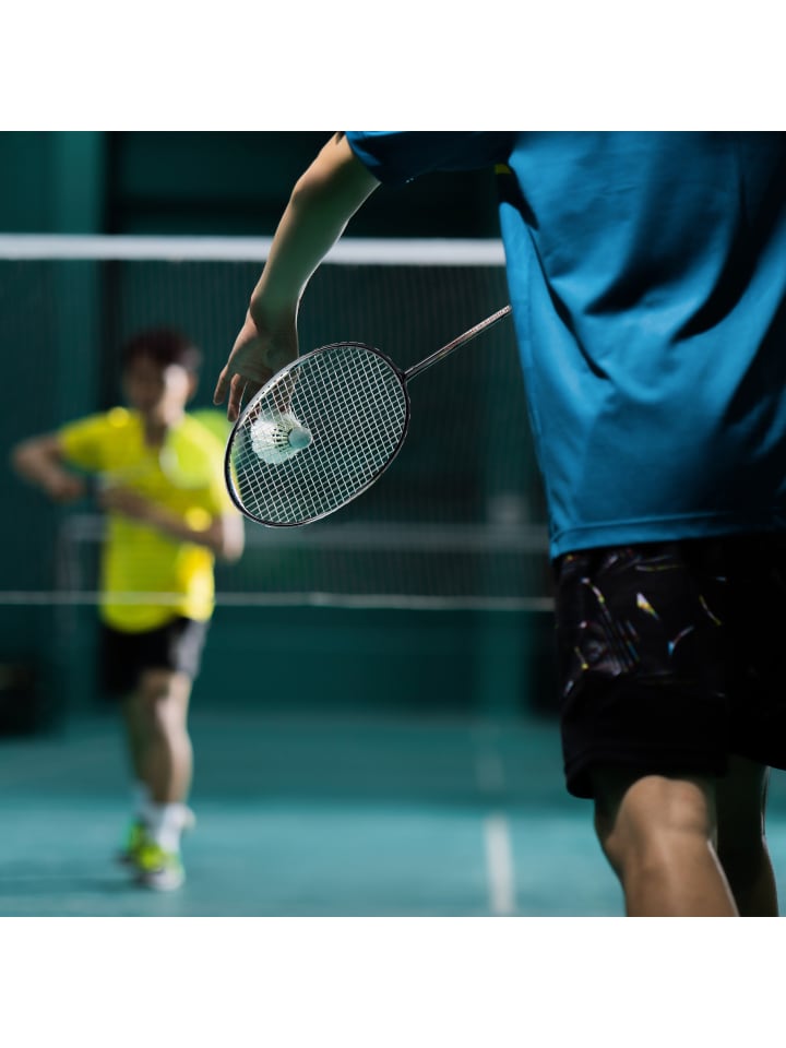 relaxdays 13-tlg. Badminton-Set in Schwarz/ Weiß günstig kaufen onesize