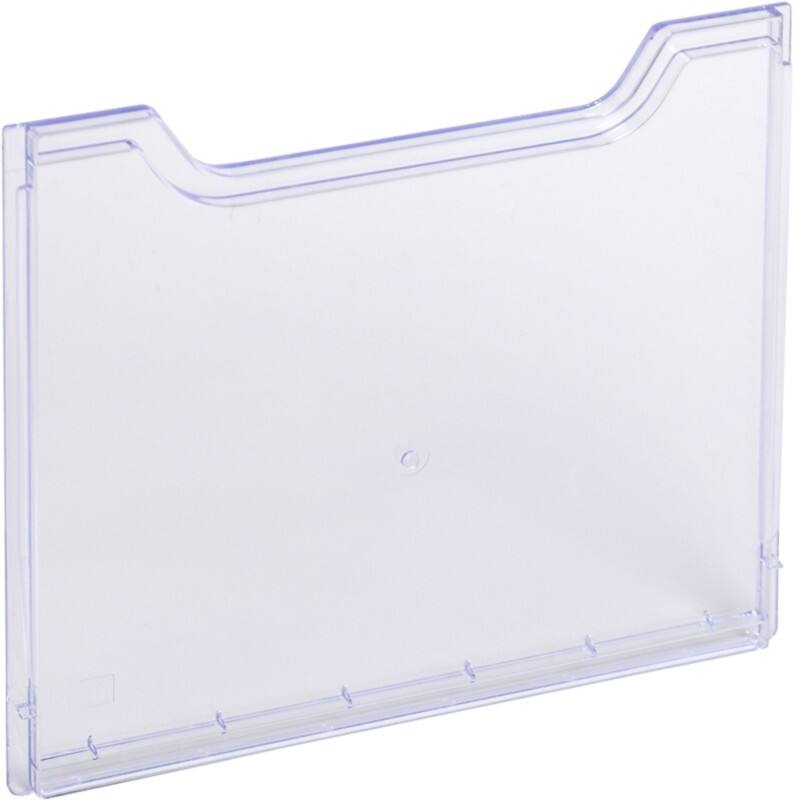 Exacompta Office Prospektständer 64058D DIN A4 Quer Transparent 32,7 x 0,6 x 18,8 cm