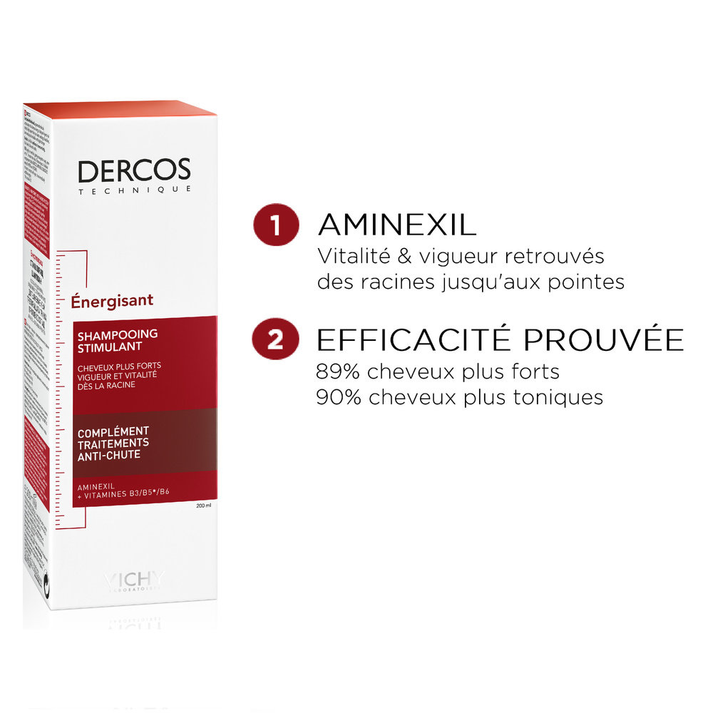 Vichy Dercos Technique Shampooing Energisant Anti Chute à l'Aminexil