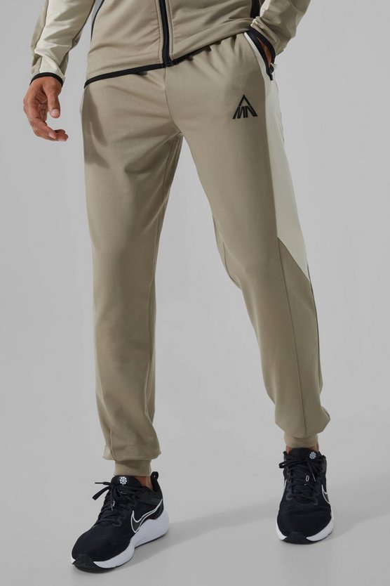 Man Active Colorblock Jogginghose