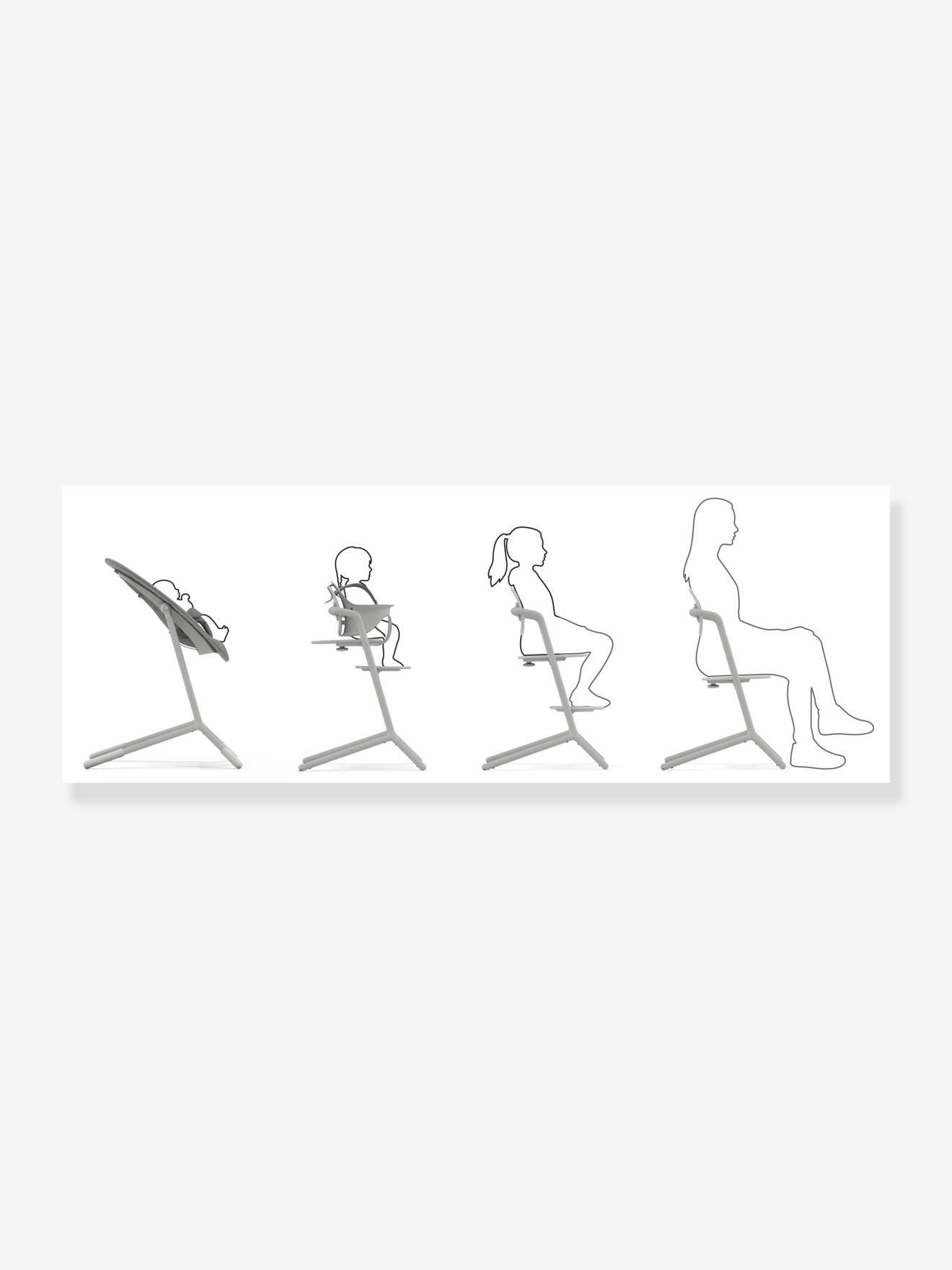 Set 3- en-1 chaise haute Cybex Lemo 2 all white