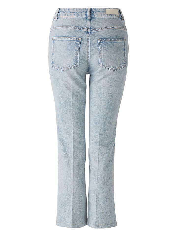 Oui Jeans - Flare fit - in Hellblau günstig kaufen