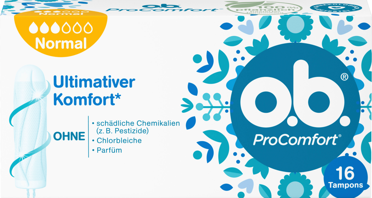 Tampons Pro Comfort Normal, 16 St