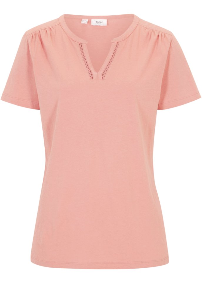 Shirt mit dekorativem Ausschnitt