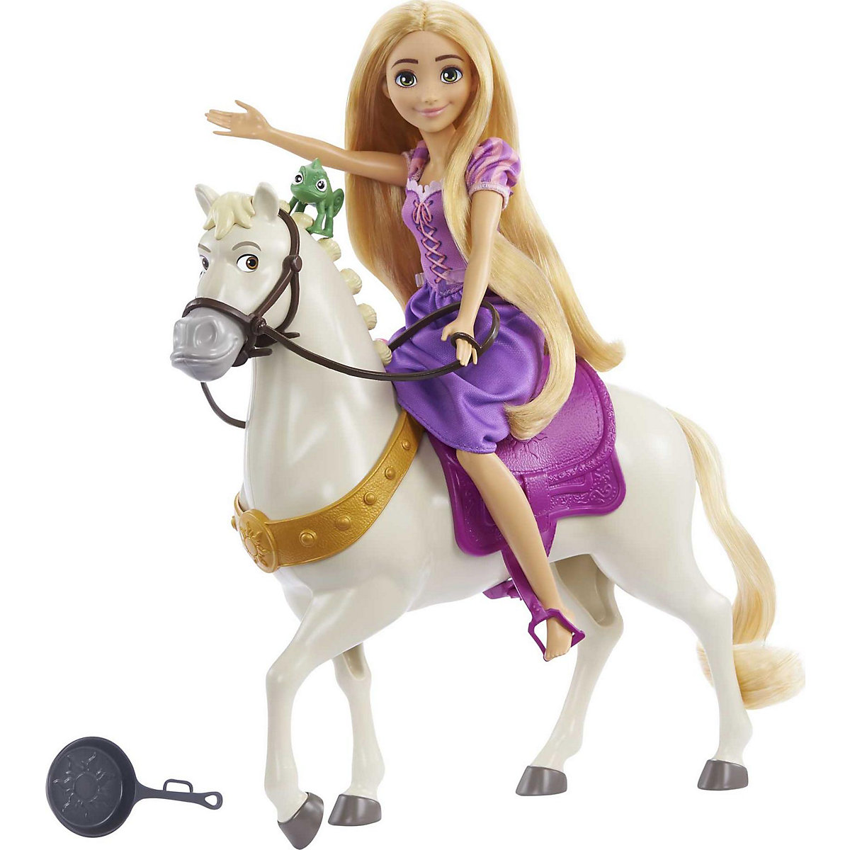 Prinzessin-Spielzeug, Rapunzel-Modepuppe und Pferd, Geschenke für Kinder