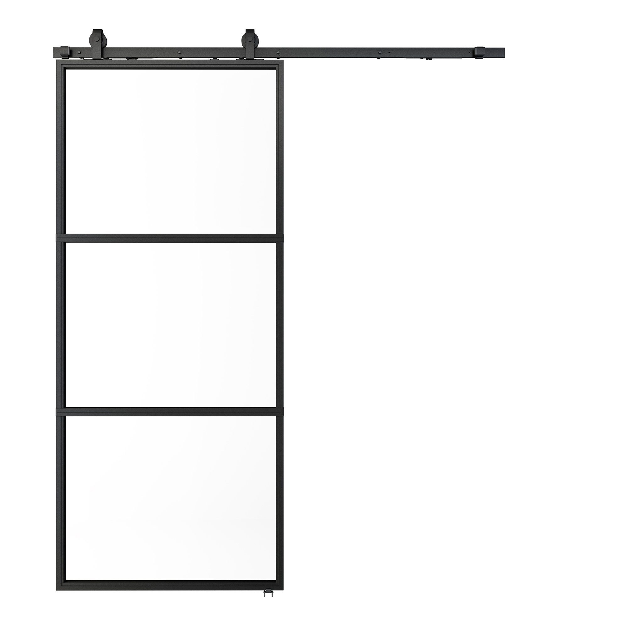hibitaro Glasschiebetür HS-Loft Glas