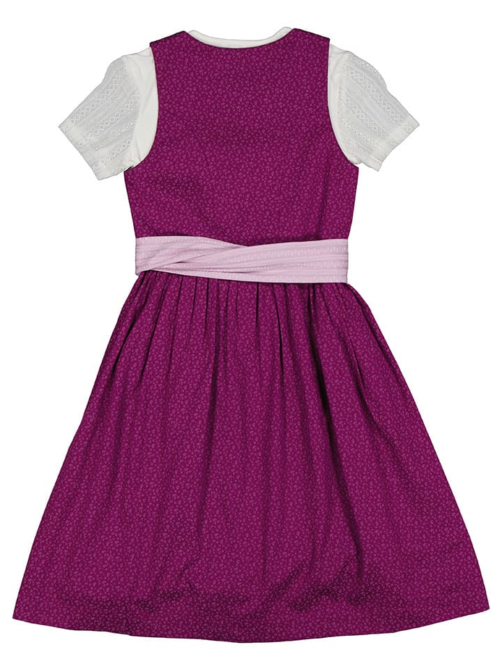 Turi Landhaus Dirndl in Lila günstig kaufen