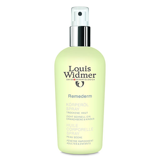 WIDMER Remederm Körperöl Spray leicht parfüm.  150 ml  Spray