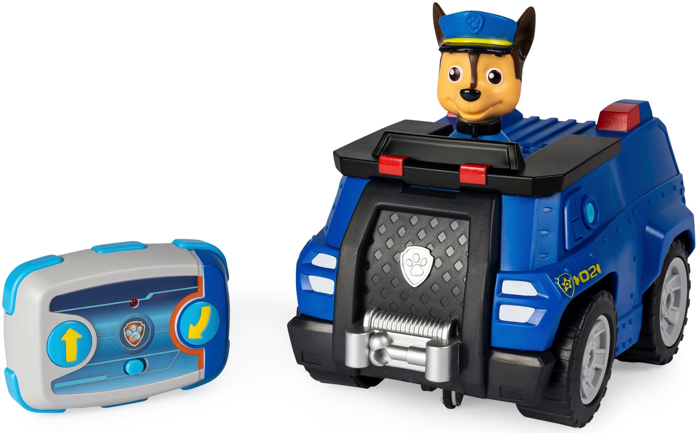 Spin Master RC-Auto PAW Patrol, Chases Polizeiauto mit 2,4GHz, inklusive Fernbedienung