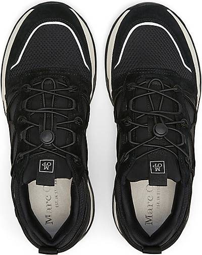 Marc O'Polo Sneaker aus abwechslungsreichem Material-Mix