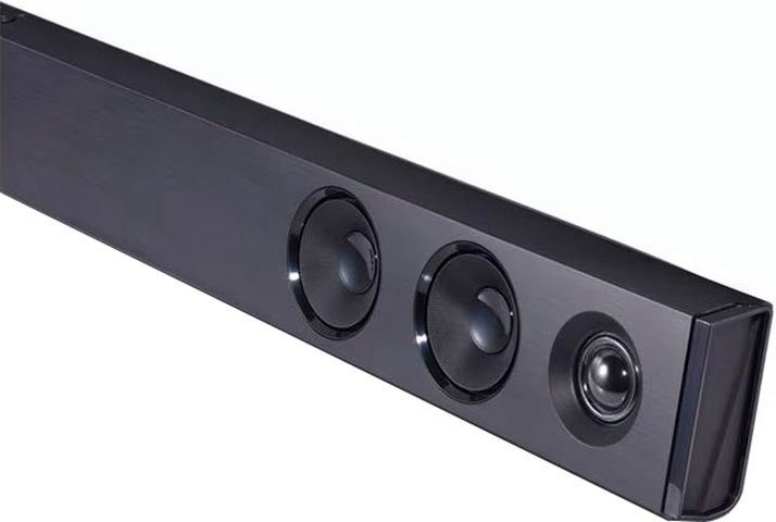 LG SQC2 2.1 Soundbar (Bluetooth, 300 W, Adaptive Sound Control,kabelloser Subwoofer,passend für TVs ab 43)