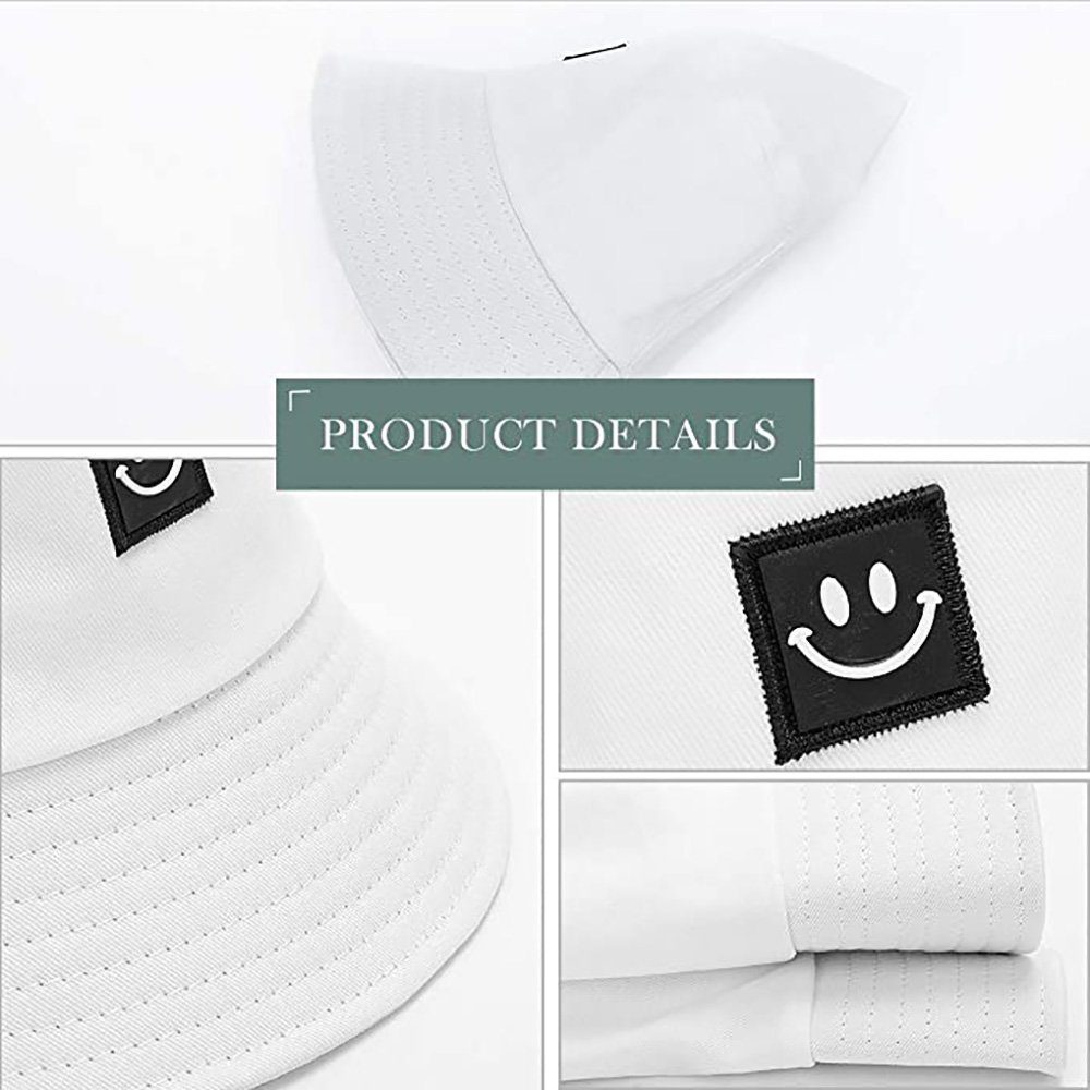 Fischerhut Fischehut Damen - Unisex Sonnenhut Bucket Hat (1-tlg) Anglerhut Fishermütze Muster Früchte Outdoor Sommerhut