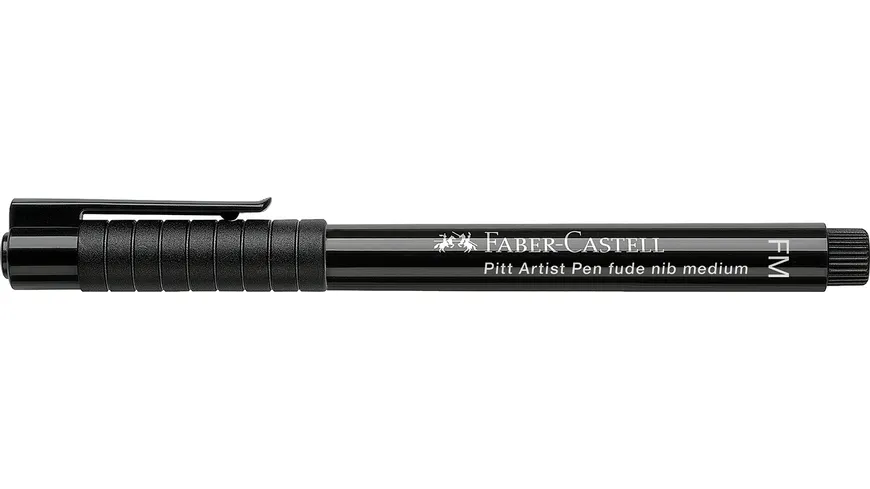 FABER-CASTELL Tuschestift Pitt Artist Pen Fude M schwarz