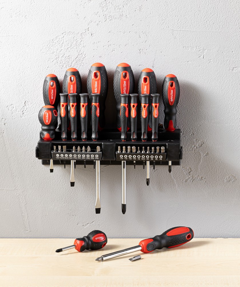 Tech Craft Schraubendreher-Set, 37-teilig