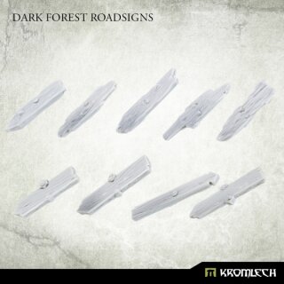Dark Forest Road Signs (3)