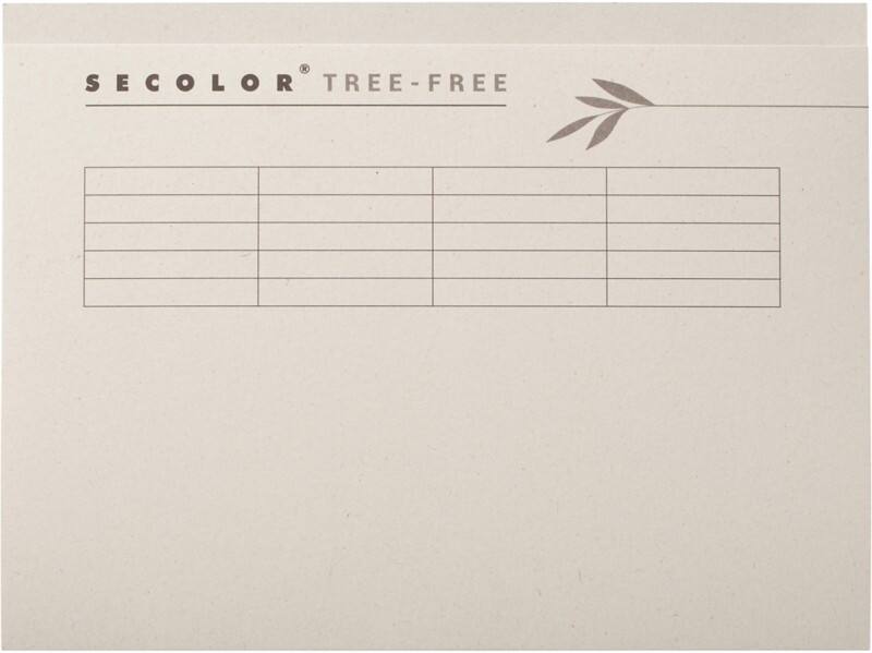 Djois Tree-Free Organisationsmappe 3864111 DIN A4 PaperWise-Karton 310 x 233 mm Creme 10 Stück