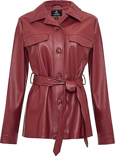 Threadbare Lederimitatjacke
