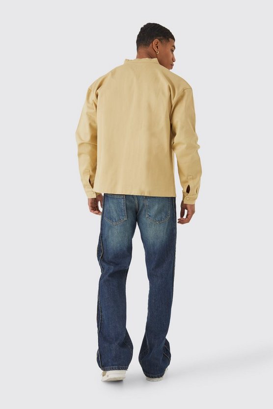 Kastiges Twill Overshirt