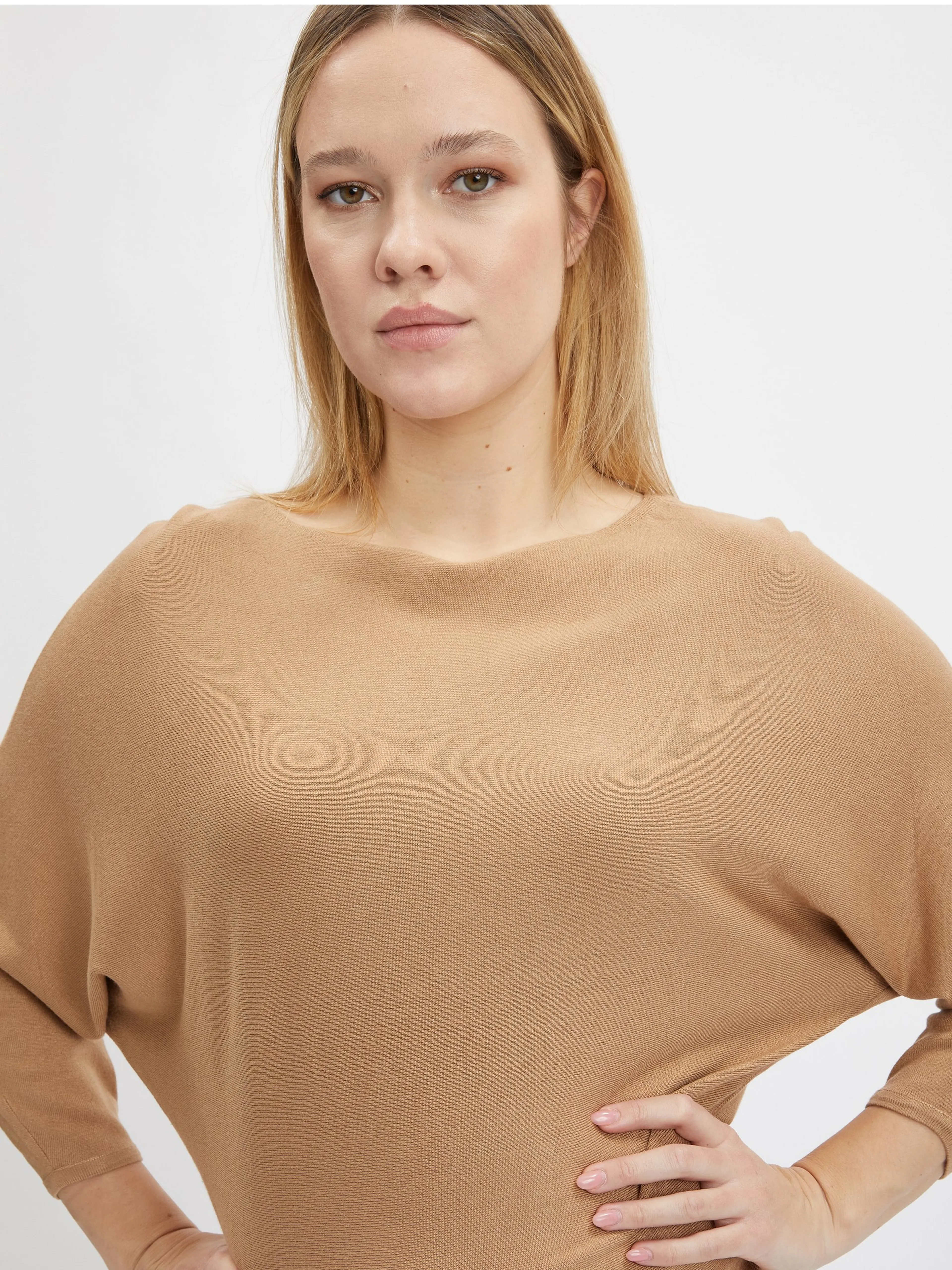 Hellbrauner Damenpullover ORSAY