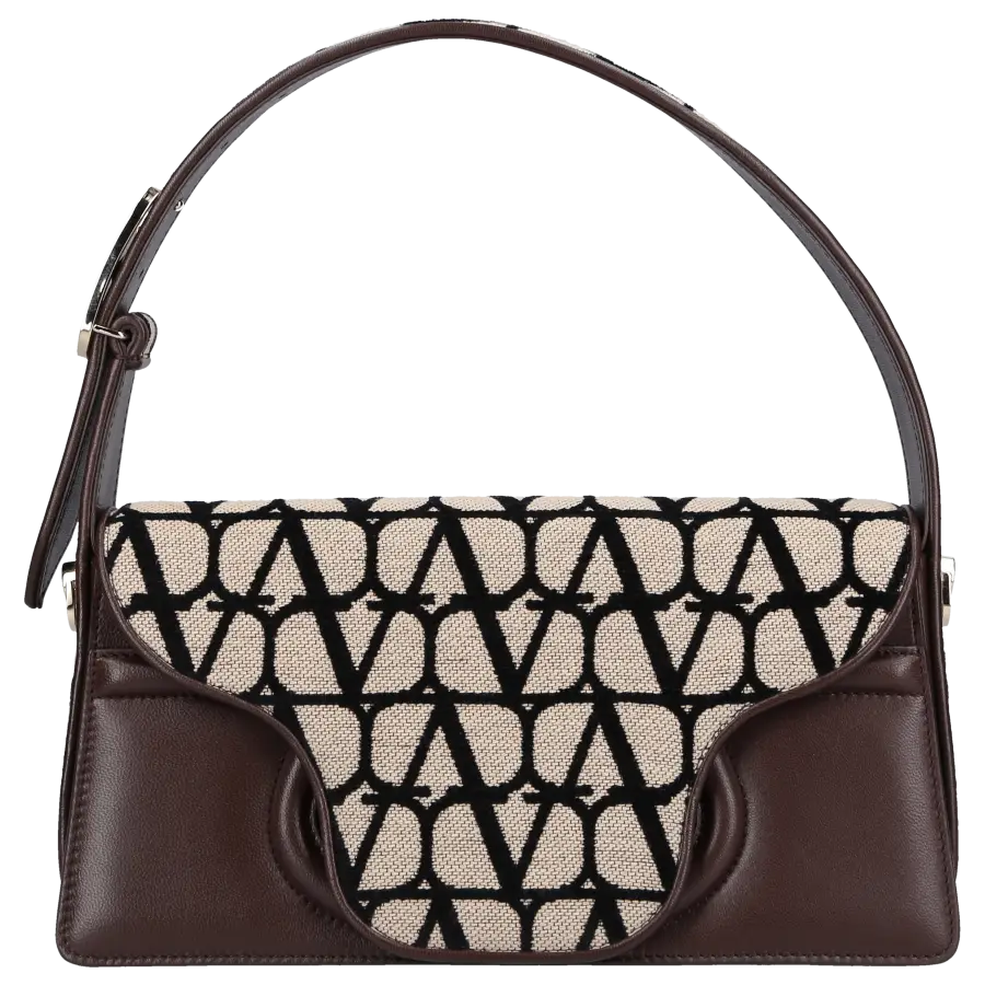 Valentino Garavani - Handtasche LE GRAND Canvas - beige