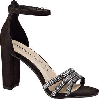 piece of mind Sandale in schwarz