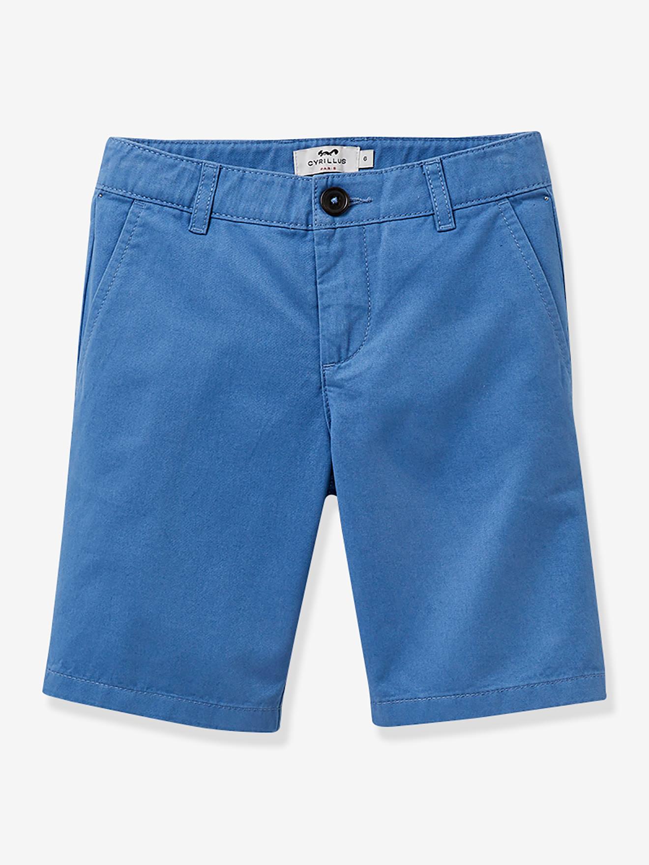 Cyrillus Jungen Chino-Shorts CYRILLUS - aqua