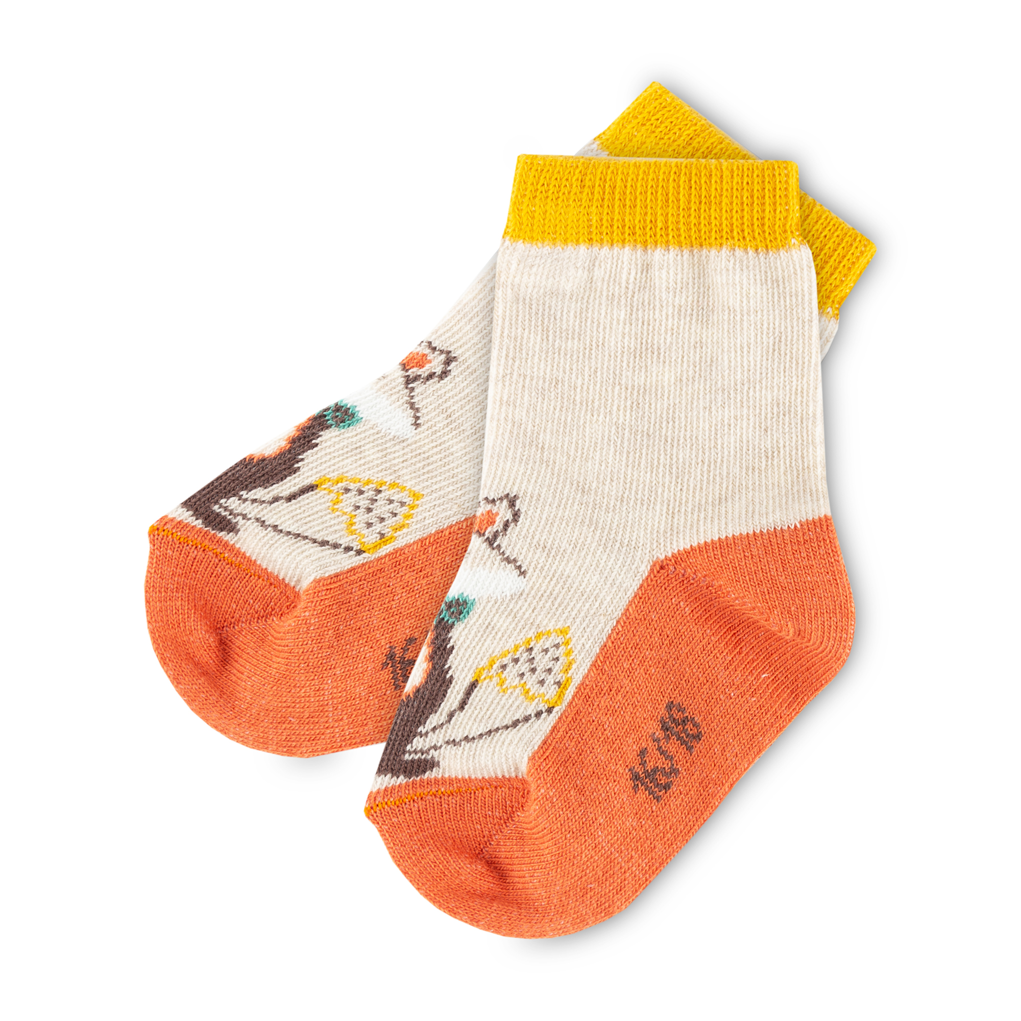 Kinder 3er Socken-Set Fuchs und Bär