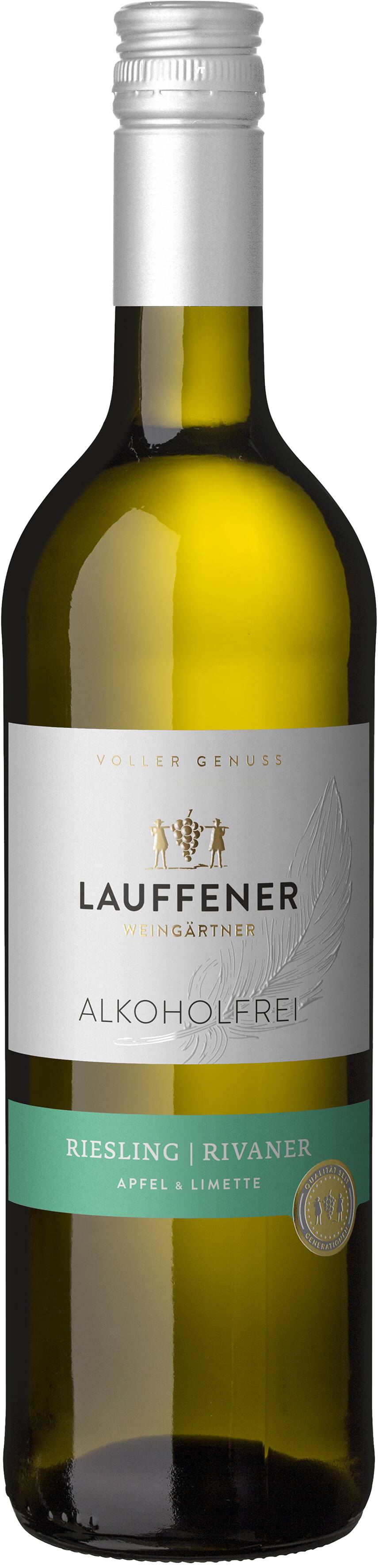 Lauffener Weingärtner eG Lauffener Riesling Rivaner alkoholfrei <0,5 % vol.