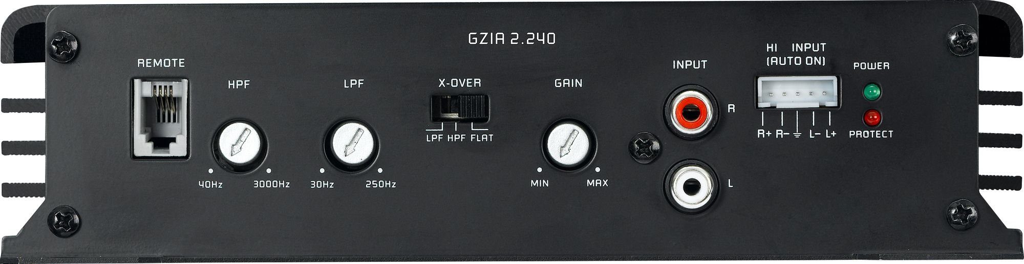 Ground Zero GZIA 2.240 2-Kanal High-Quality Class A/B Verstärker Verstärker (Anzahl Kanäle: 2-Kanal)