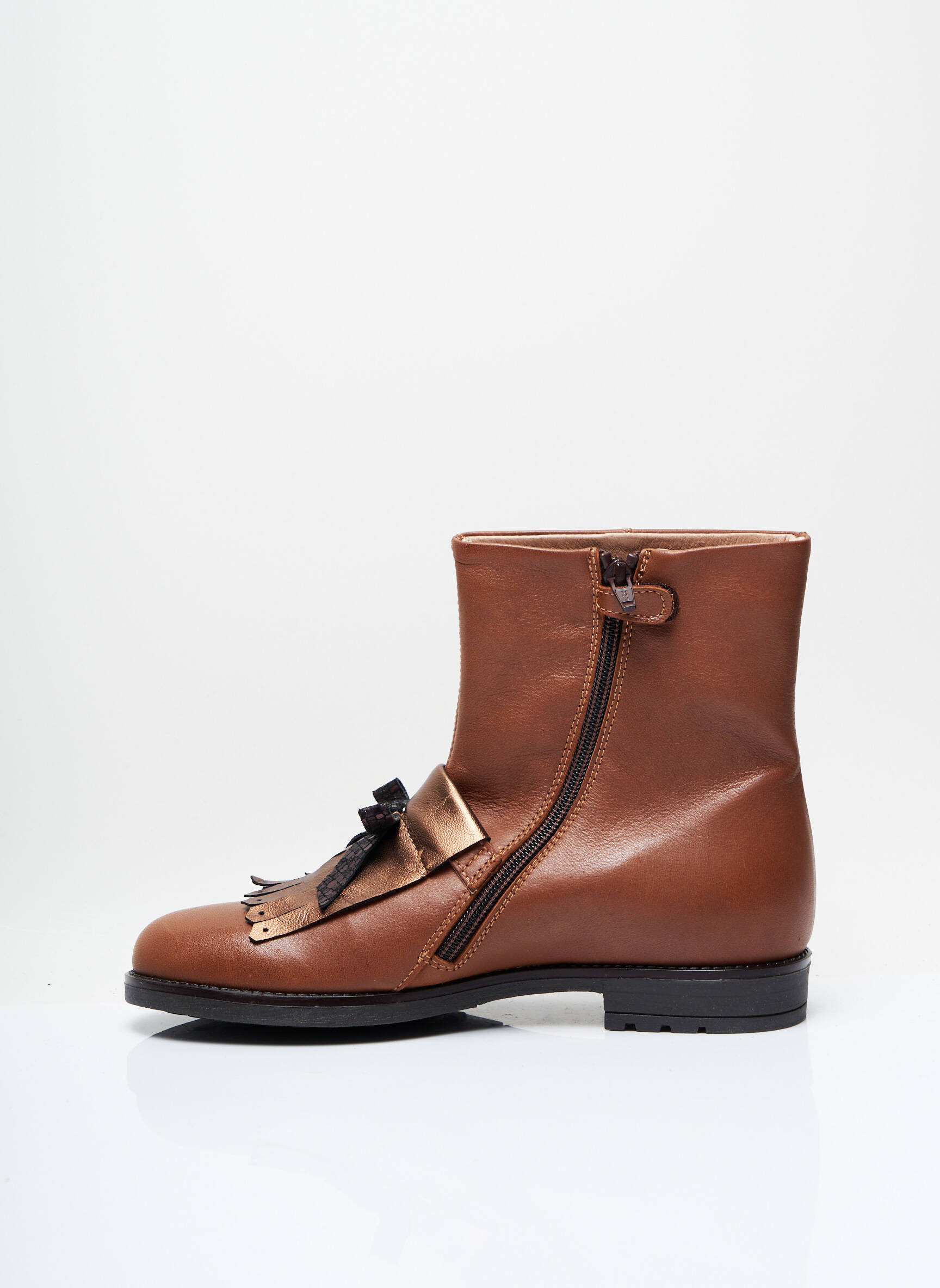 Bana Co Bottines Fille couleur marron