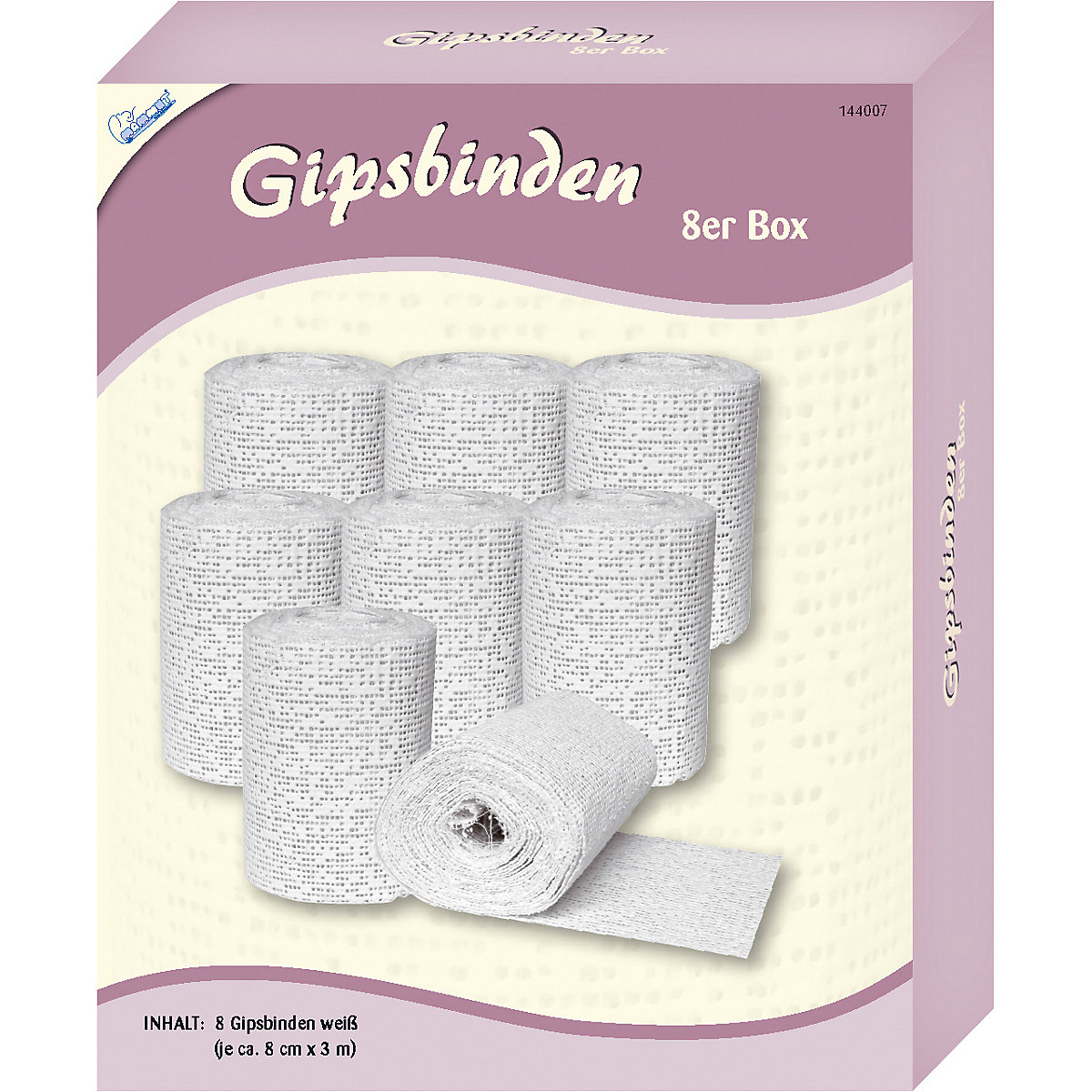 3D Erinnerungen - Gipsbinden 8er-Box