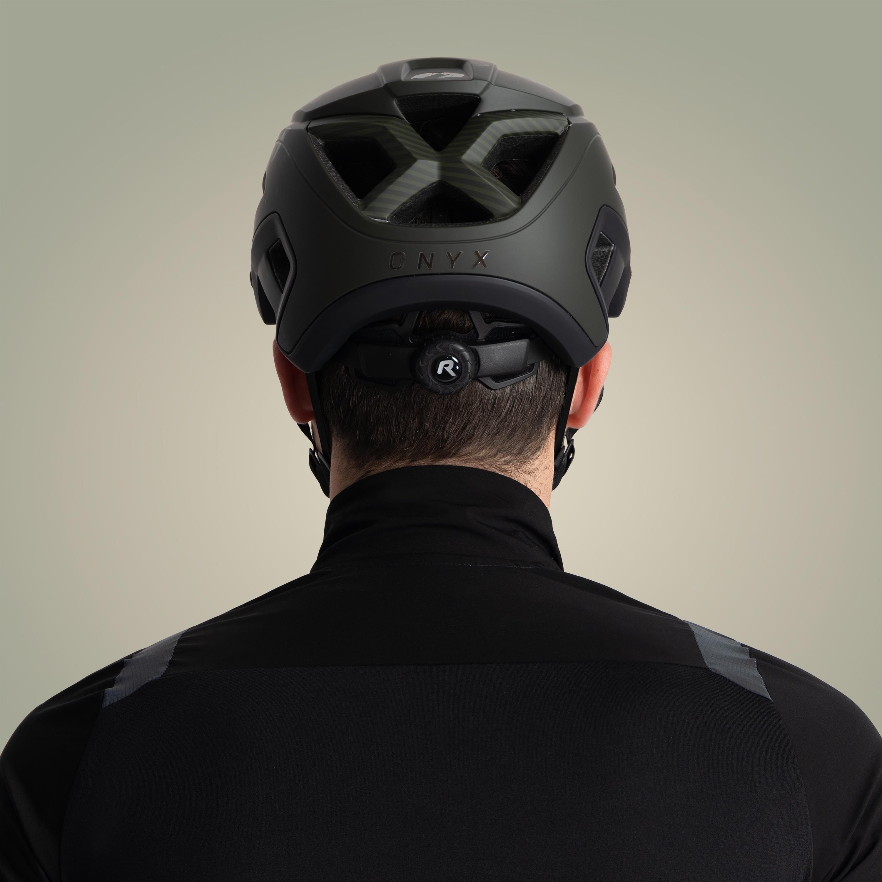 Rogelli Onyx Grün Herren Fahrradhelm