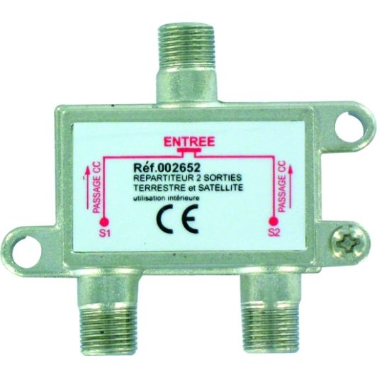 Distribuitor interior cu 2 ieșiri