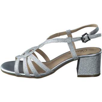 Charmosa Sandale in silber