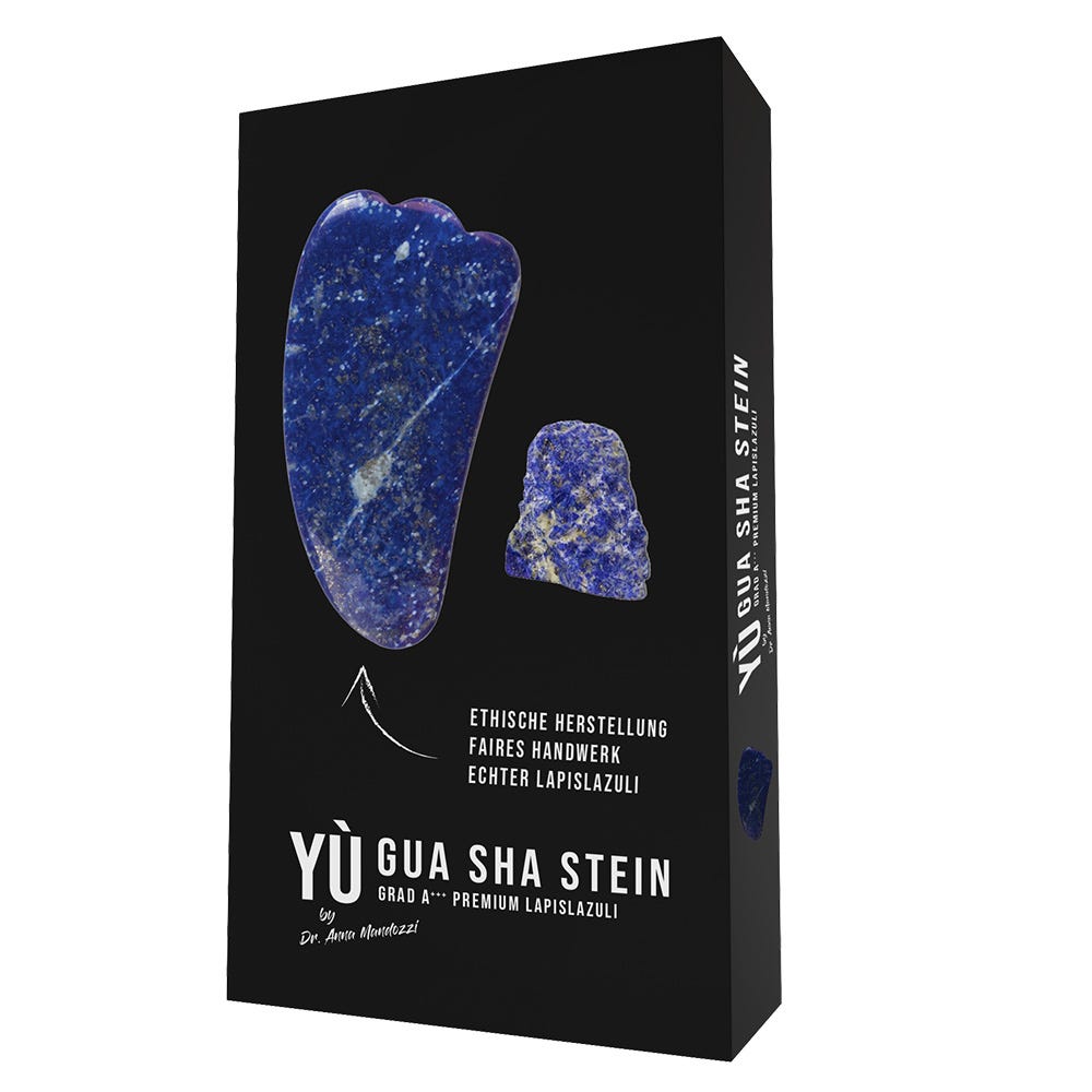 YÙ Beauty Lapislazuli Gua Sha Beauty Stone