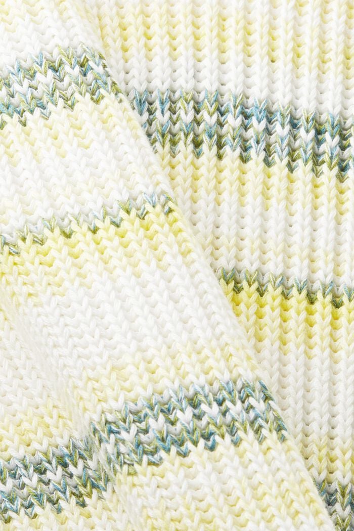 Gestreifter Rundhals-Pullover