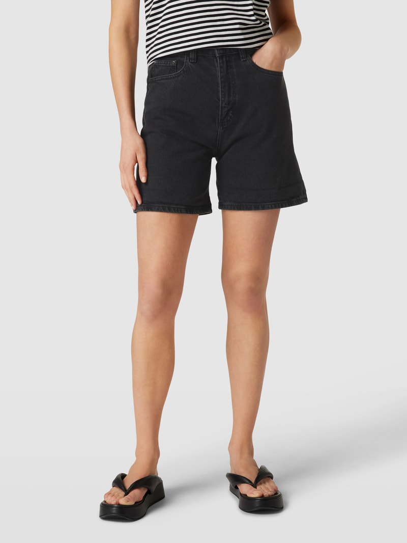 Bermudas mit 5-Pocket-Design Modell 'SVIAA' in schwarz