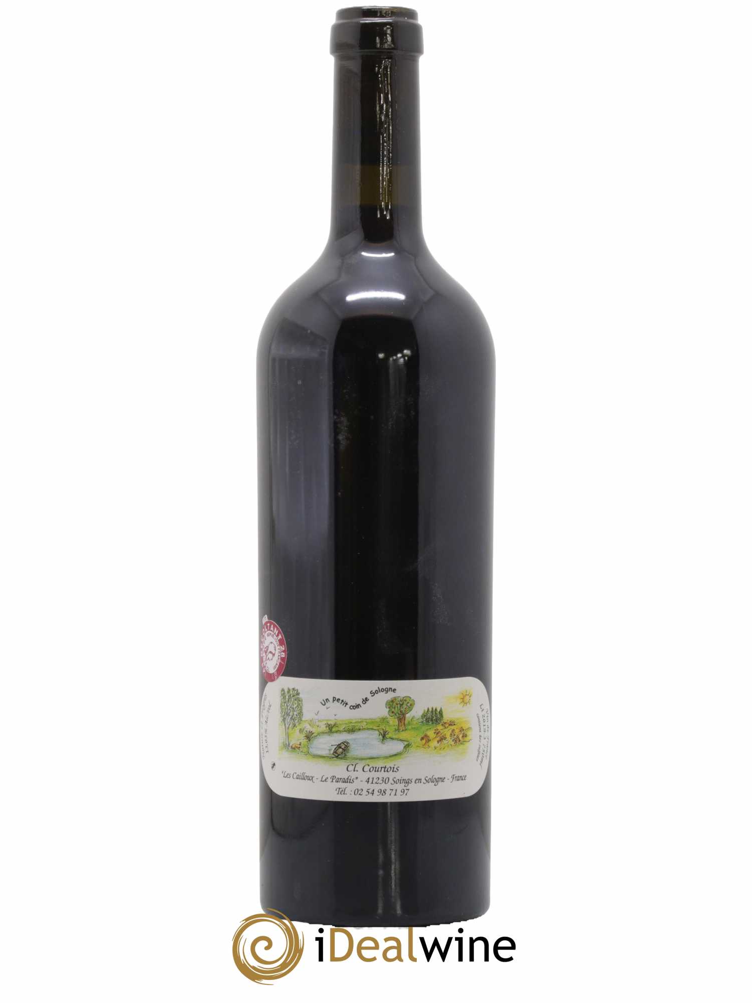 Vin de France Le Pinot Noir des Cailloux du Paradis 2019 - Lot de 1 Bouteille