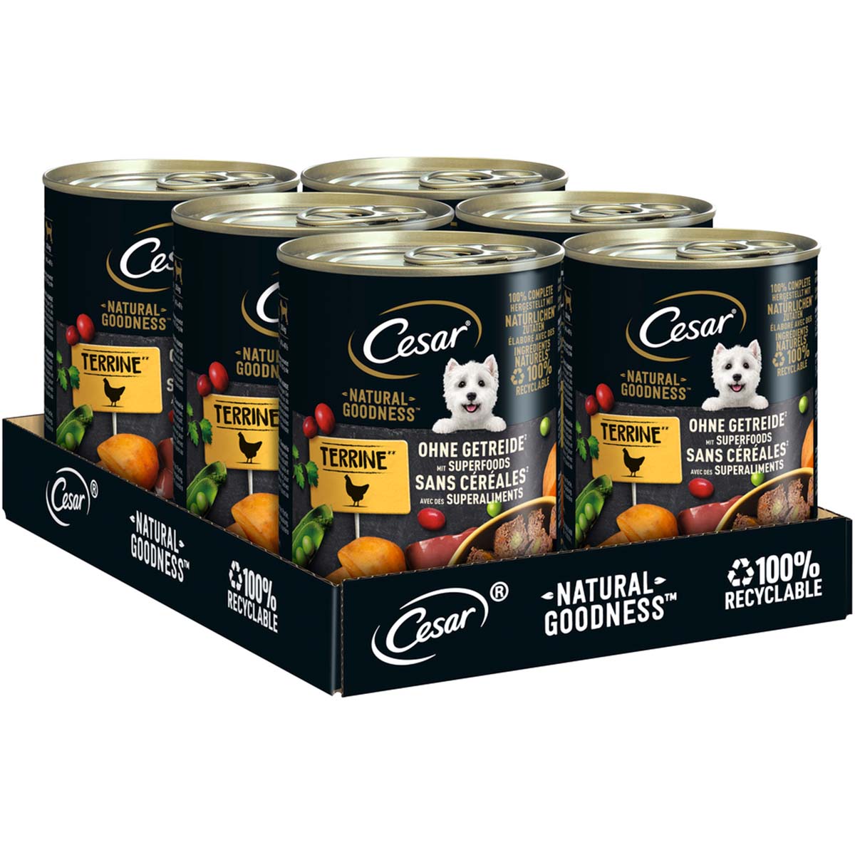 Cesar NATURAL GOODNESS mit Huhn günstig kaufen bei ZooRoyal