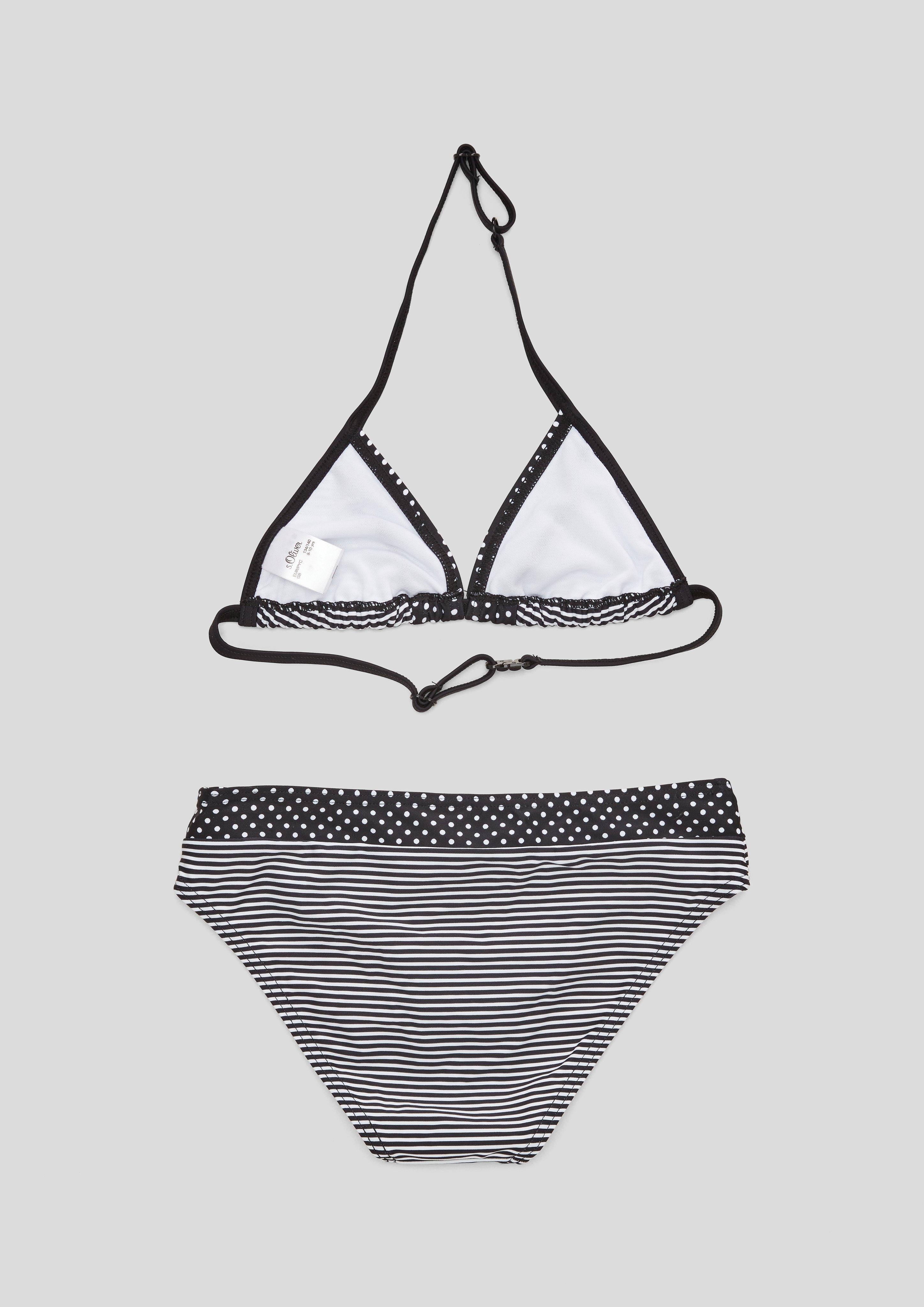 Neckholder-Bikini mit Mustermix  535.920.257.48877-99G1