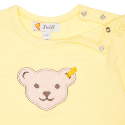 T-Shirt kurzarm, gelb für Mädchen