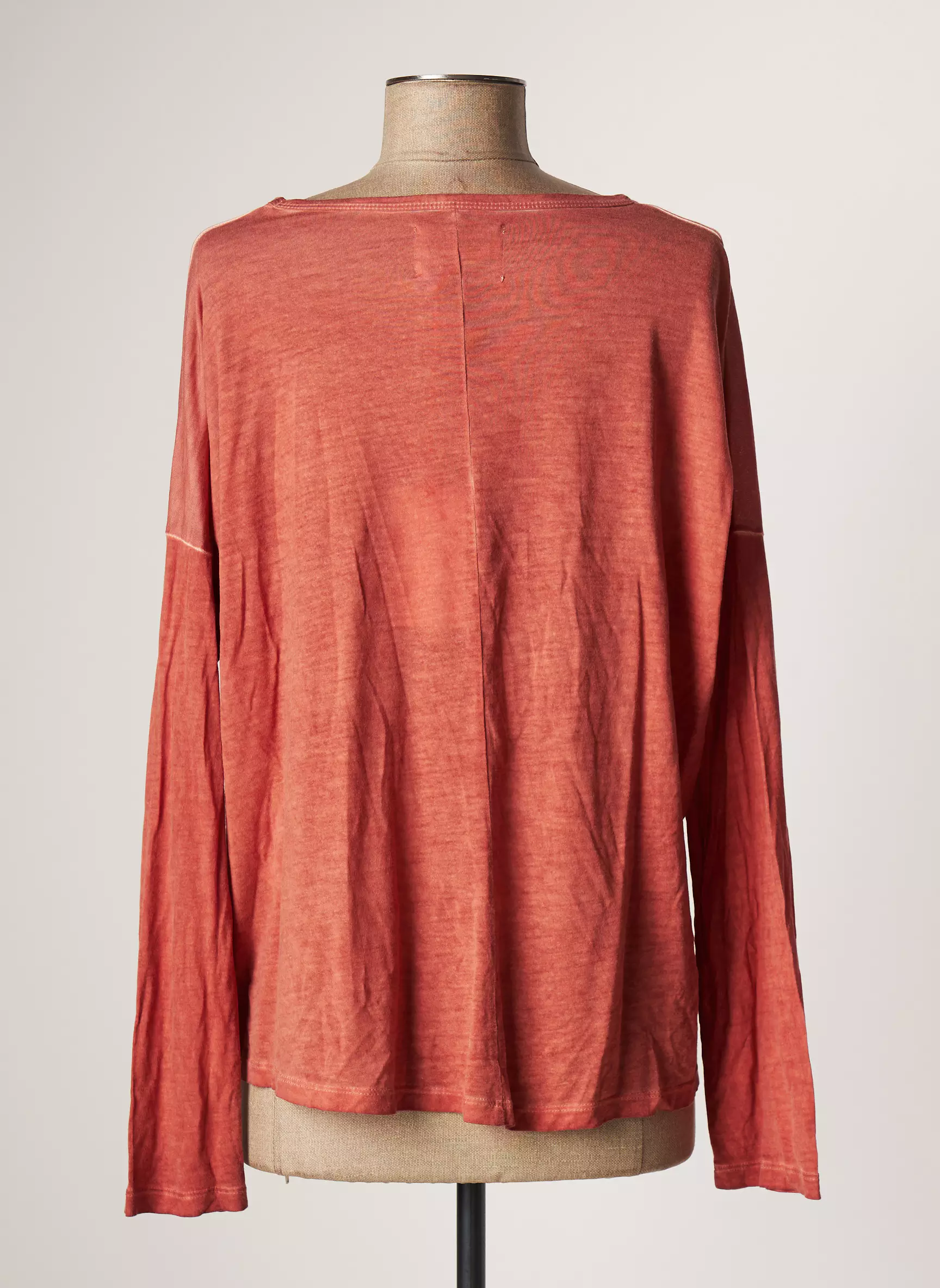 Happy Tshirts Femme couleur orange