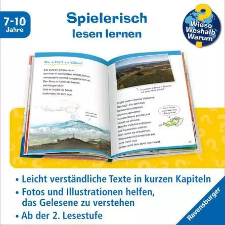 Ravensburger Wieso? Weshalb? Warum? Erstleser, Band 2: Vulkane